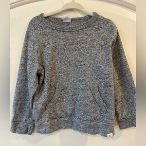 GAP Heather Gray Toddler Sweater Kangaroo Pocket Size 4T